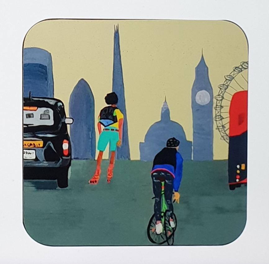 London Coaster set - 4 pack