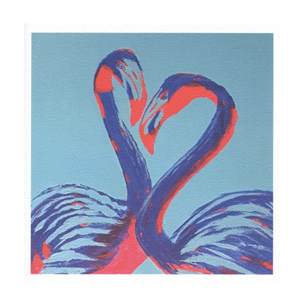 'Love Birds' Greetings Card