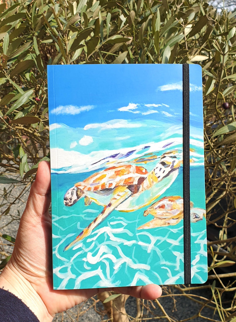 Luxury A5 Turtle Cruisin Notebook