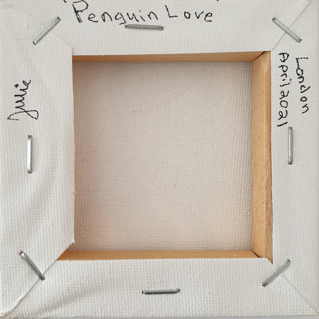 Penguin Love - Original Painting