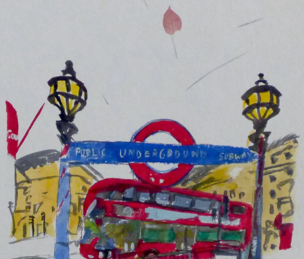 Piccadilly Circus Original Painting