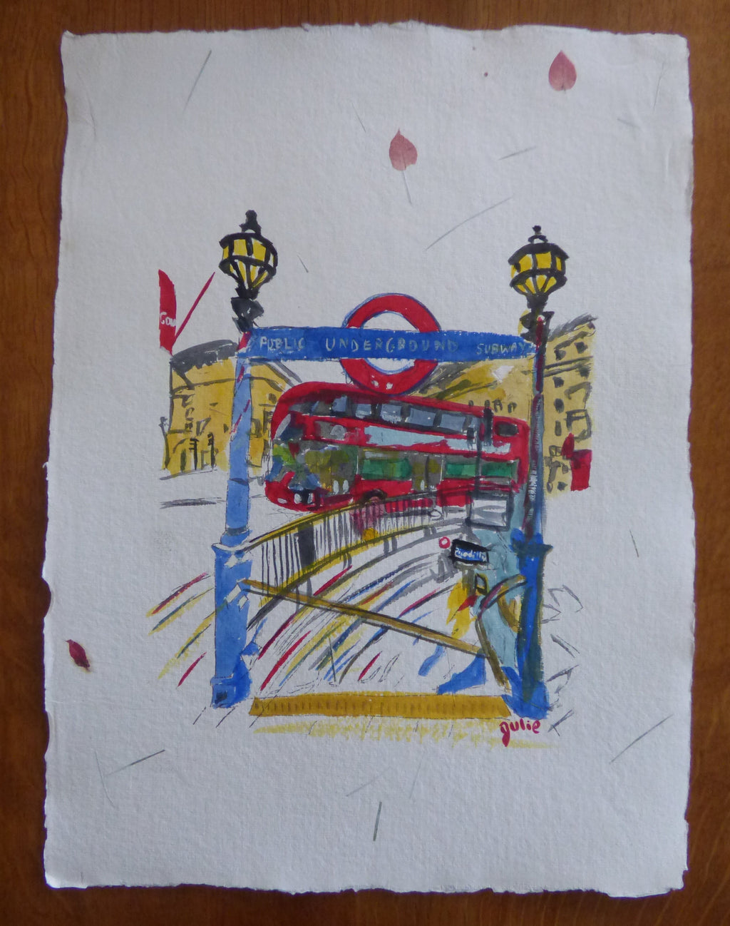 Piccadilly Circus Original Painting