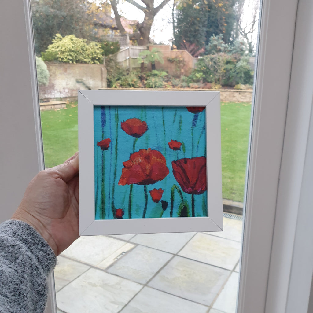 Poppies Greetings Card