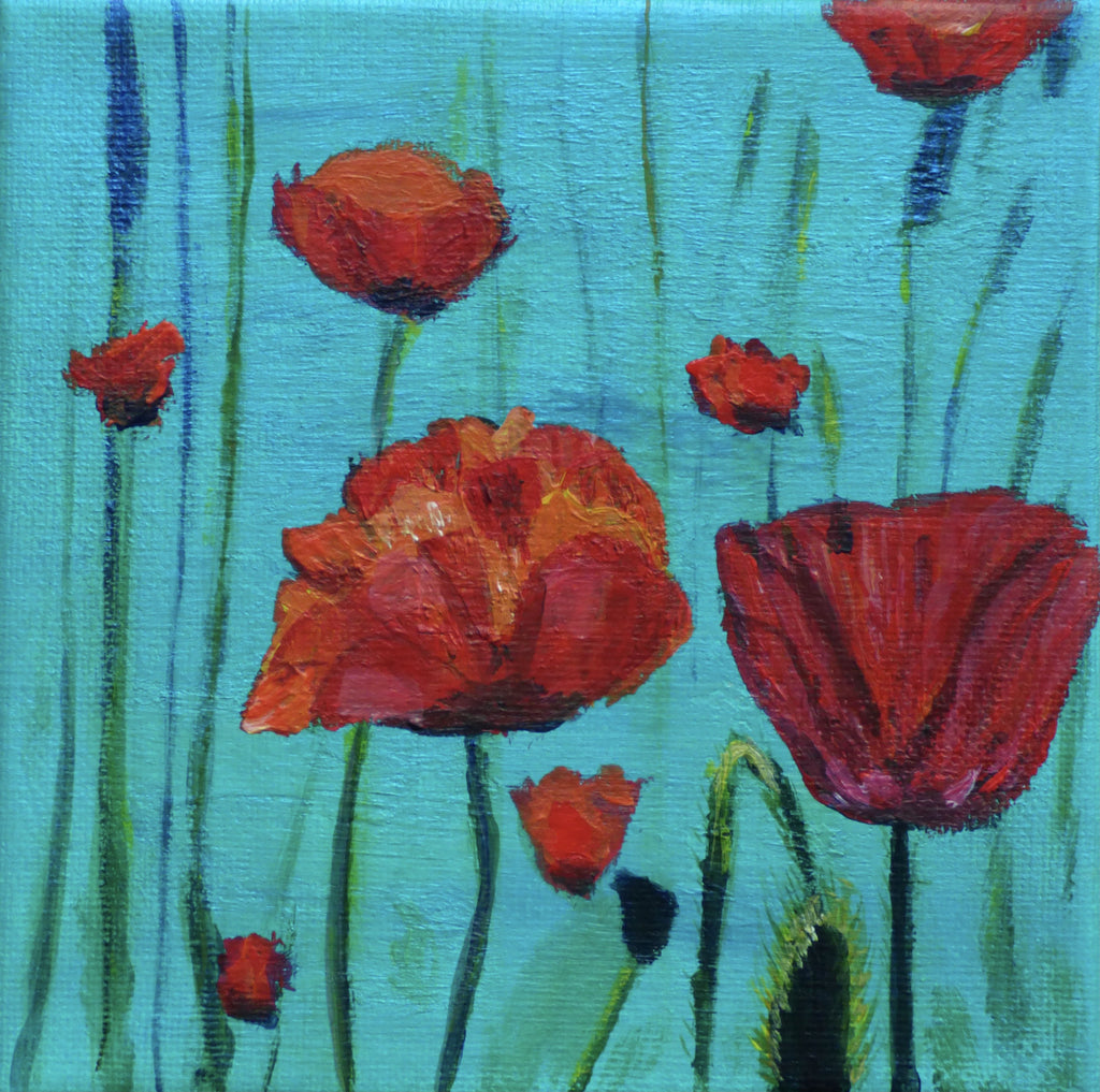 Poppies - Original Painting