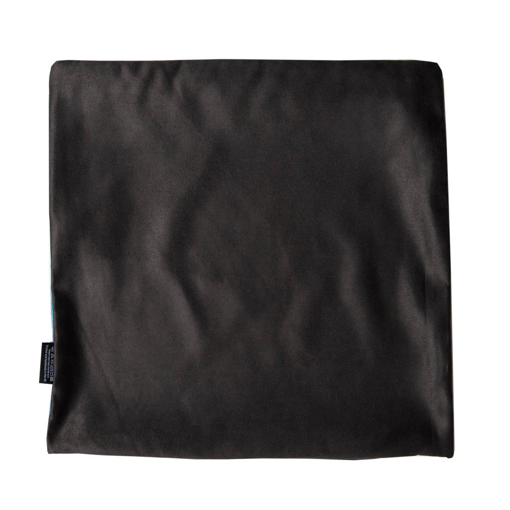 Poppies Vegan Suede Cushion