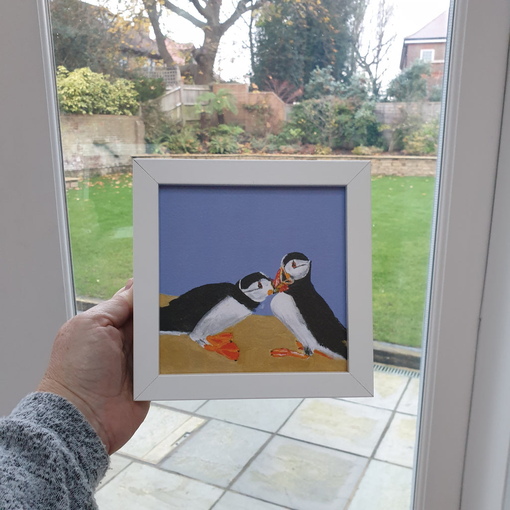 Puffin Love Greetings Card