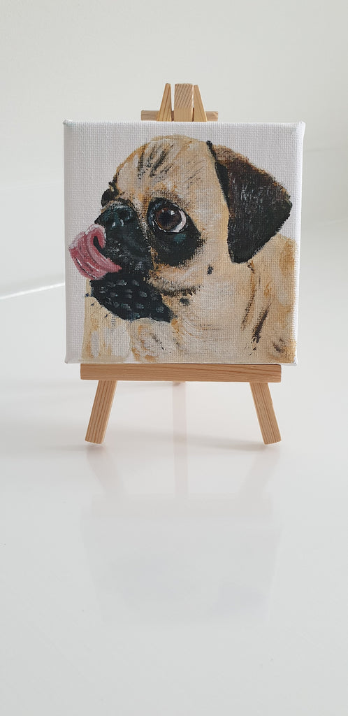 Pug - Original Painting