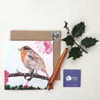 Robin Christmas Greetings Card