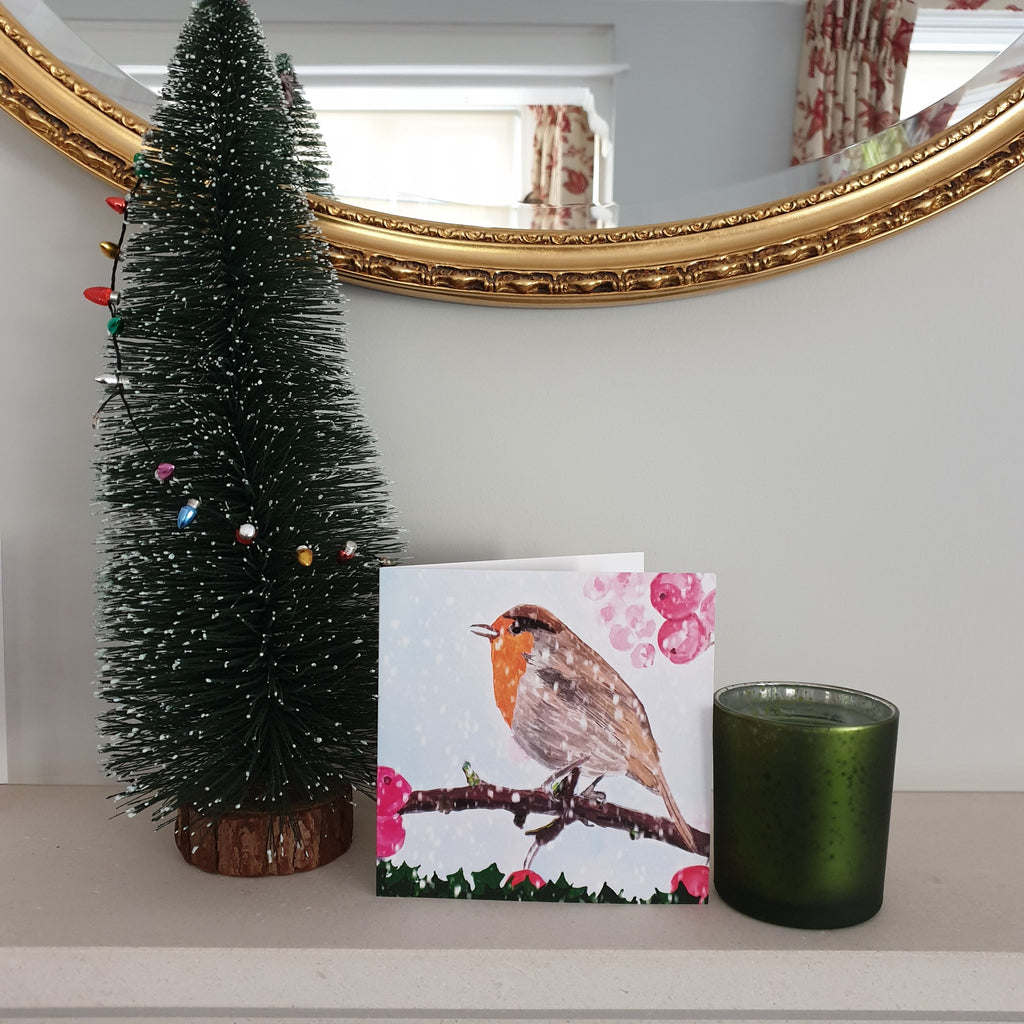 Robin Christmas Greetings Card