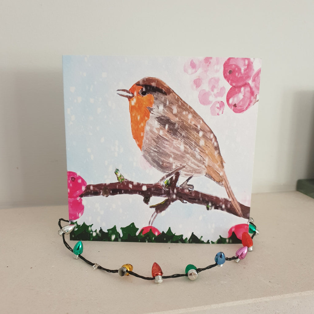 Robin Christmas Greetings Card