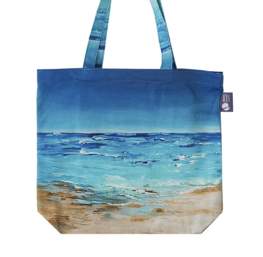 Seascape Canvas Tote
