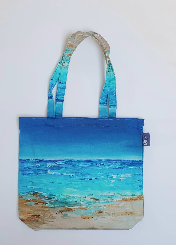 Seascape Canvas Tote