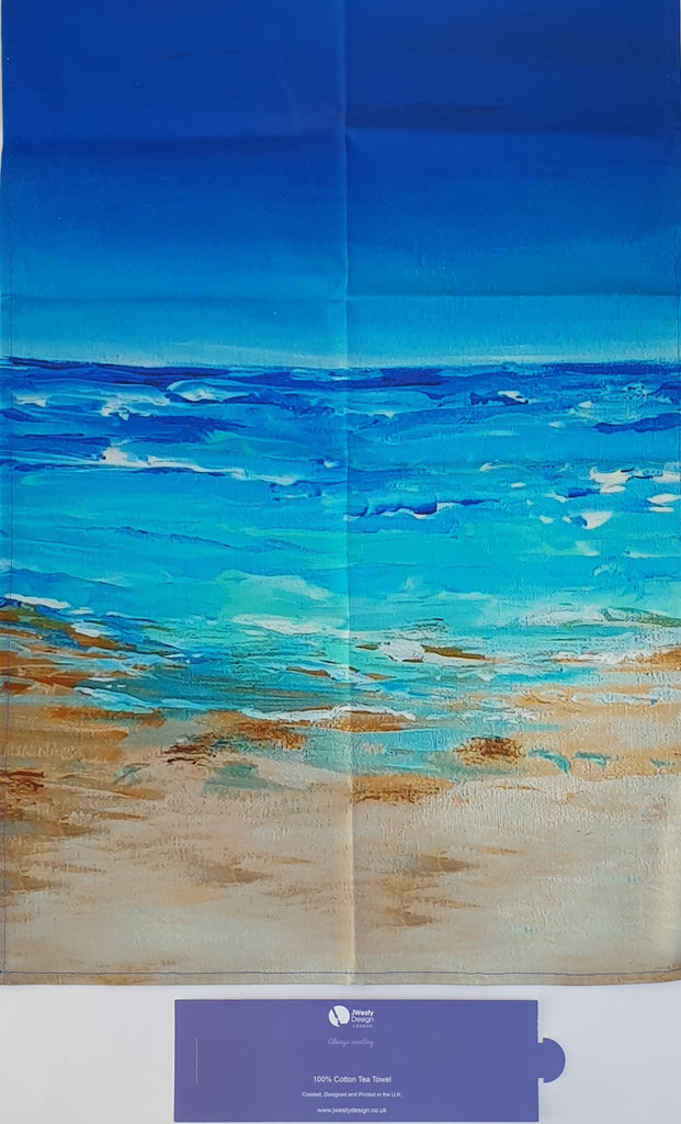 Seascape XL Tea Towel