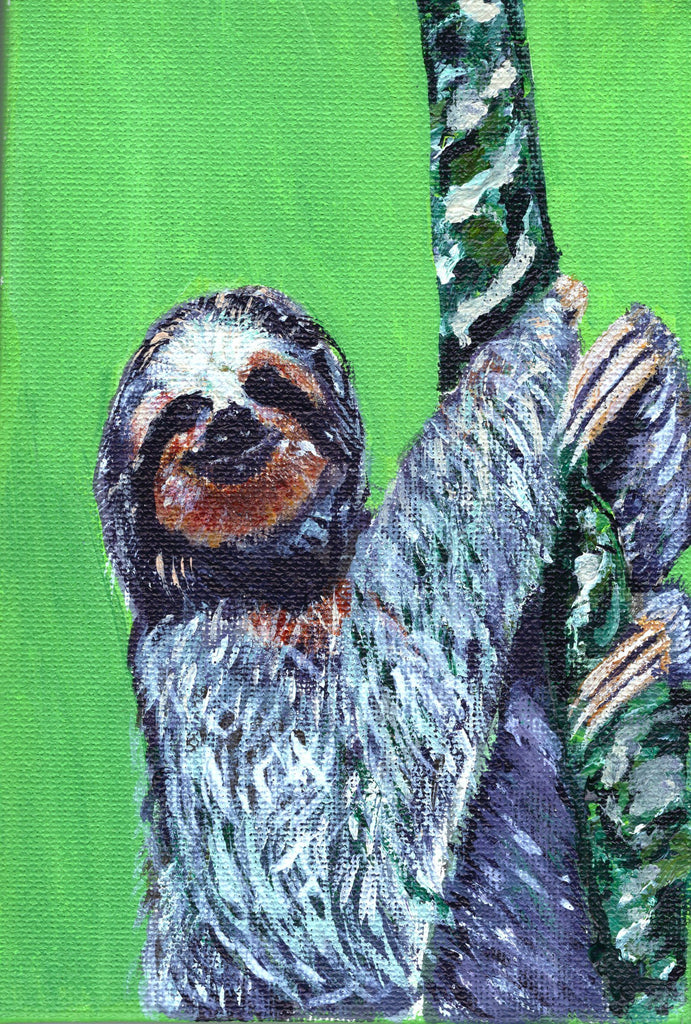 Sloth - Original Painting