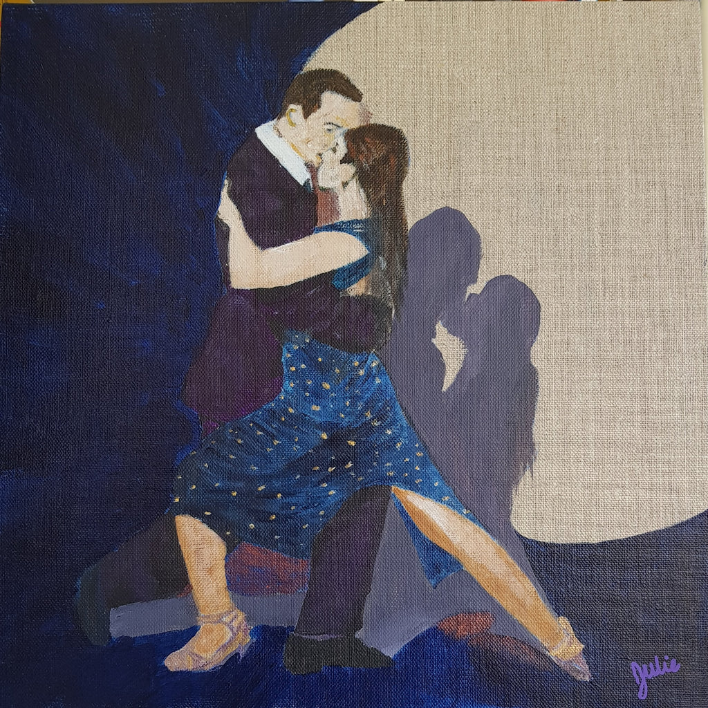Spotlight on Tango - Original Painting