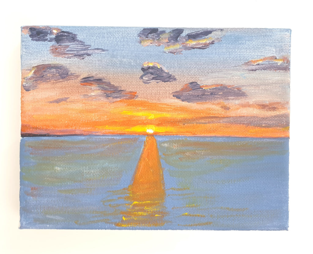 Summer Sunset - Original Painting