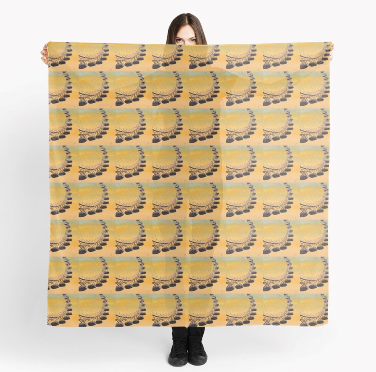 Sunset at the Eye Scarf