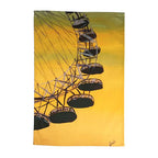 Sunset at the Eye XL Tea Towel