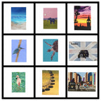 Sunset at the Eye XL Tea Towel