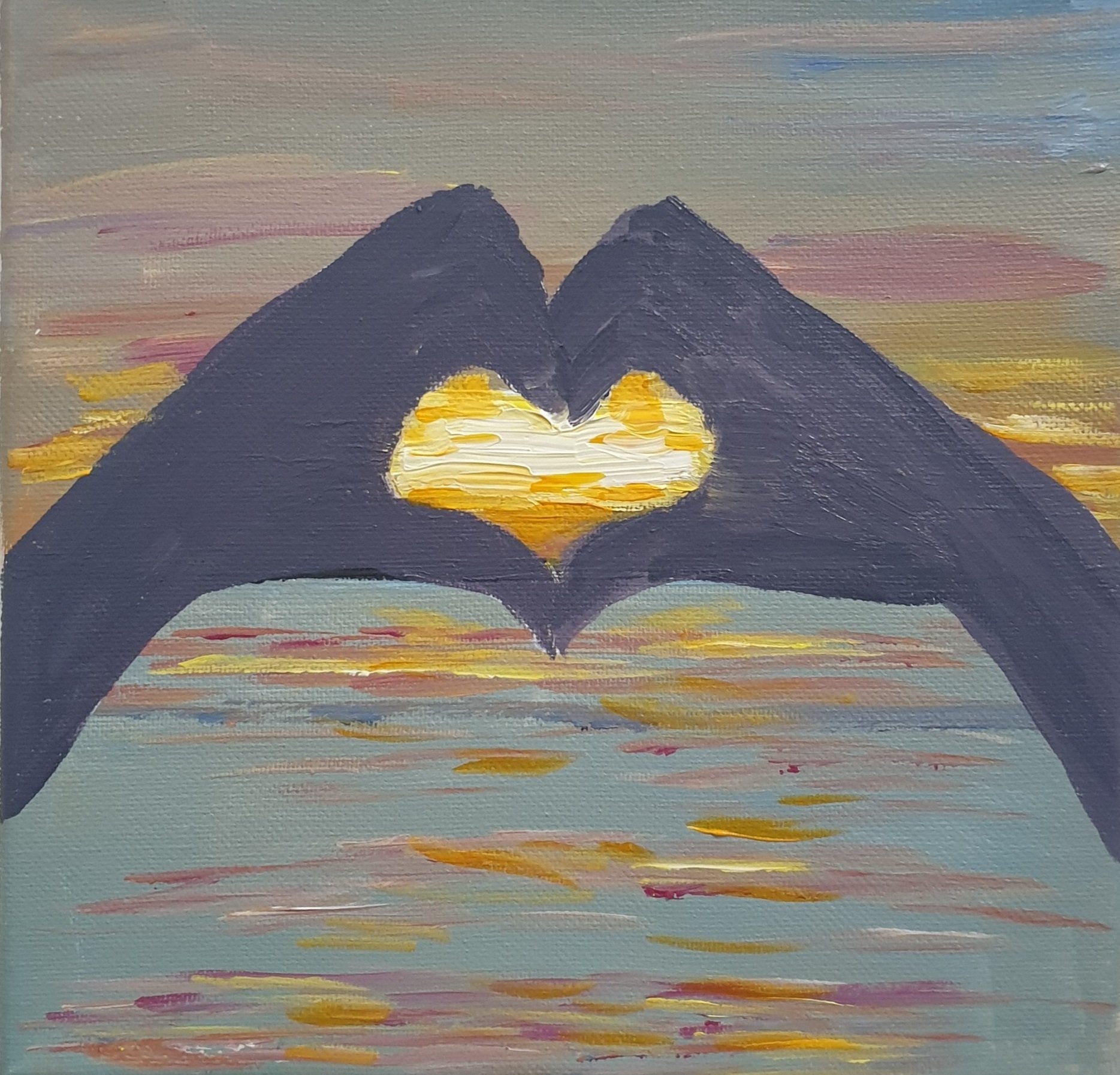 Sunset Love - Original Painting