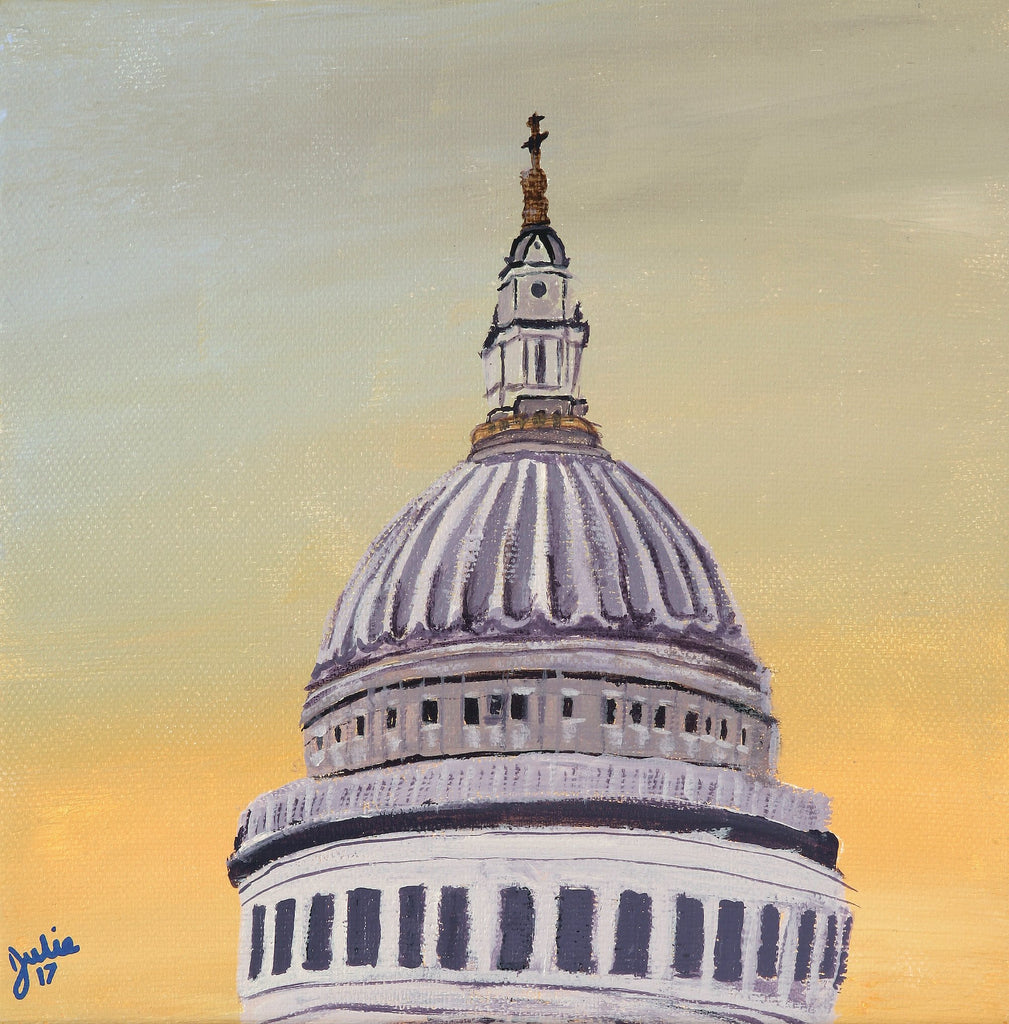 'Sunset on the Dome' - Original Painting