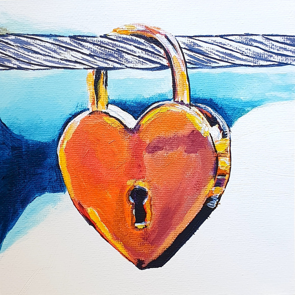 Unlock My Heart Fine Art Print