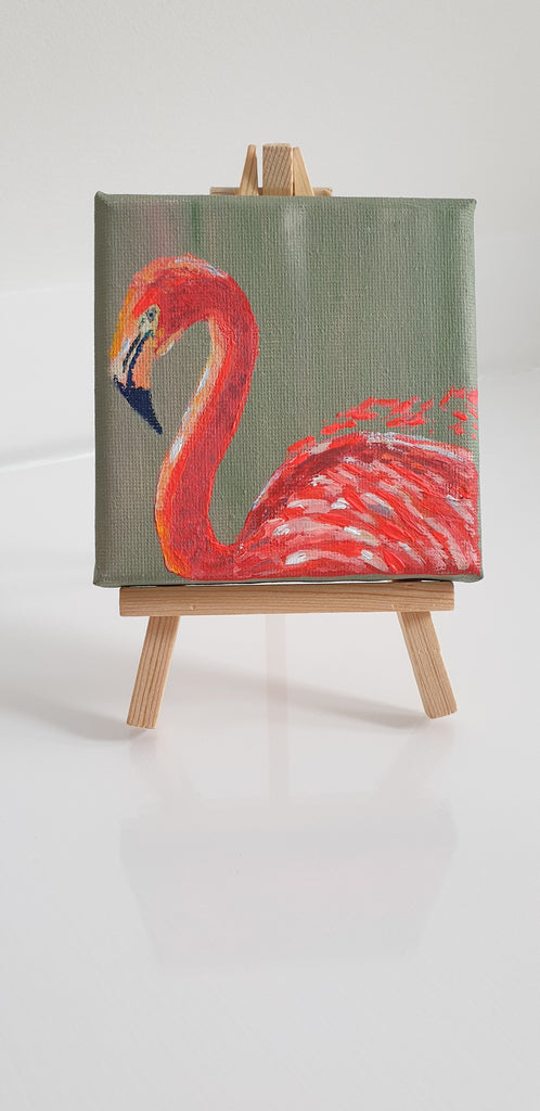 Wildfire Flamingo - Original Painting